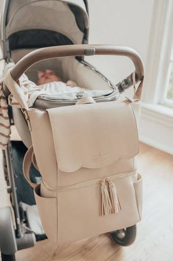 Hollis Blush Diaper Bag - Southern Belle Boutique