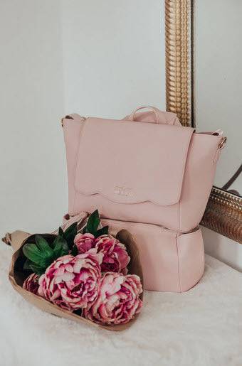 Hollis Blush Diaper Bag - Southern Belle Boutique