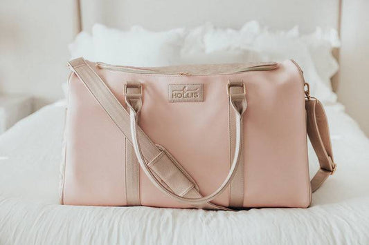 Hollis Blush Lux Weekender - Southern Belle Boutique