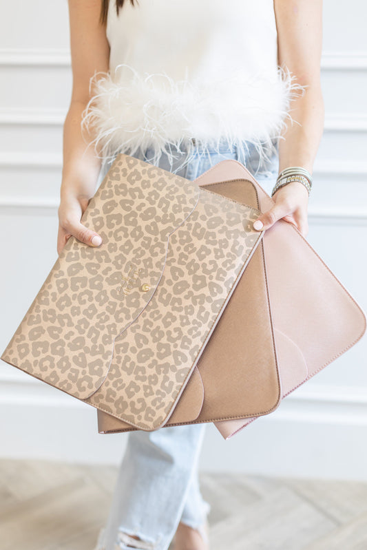 Laptop Case - Leopard Print - Southern Belle Boutique