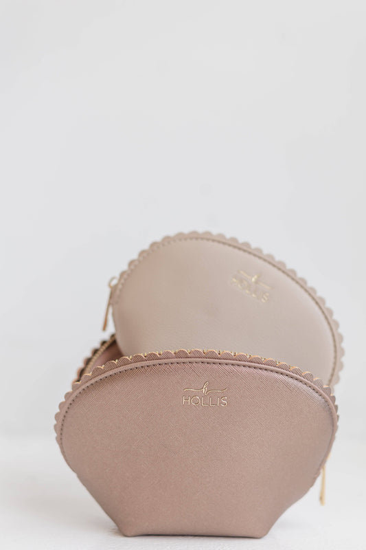 Scallop Set Mocha/Nude - Southern Belle Boutique