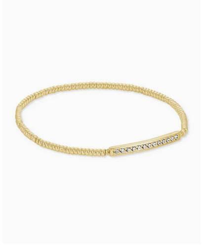 Addison Stretch Bracelet in Gold - Southern Belle Boutique