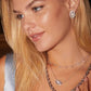 Amelia Chain Necklace in Silver - Southern Belle Boutique