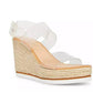 Allin Clear Wedge - Southern Belle Boutique