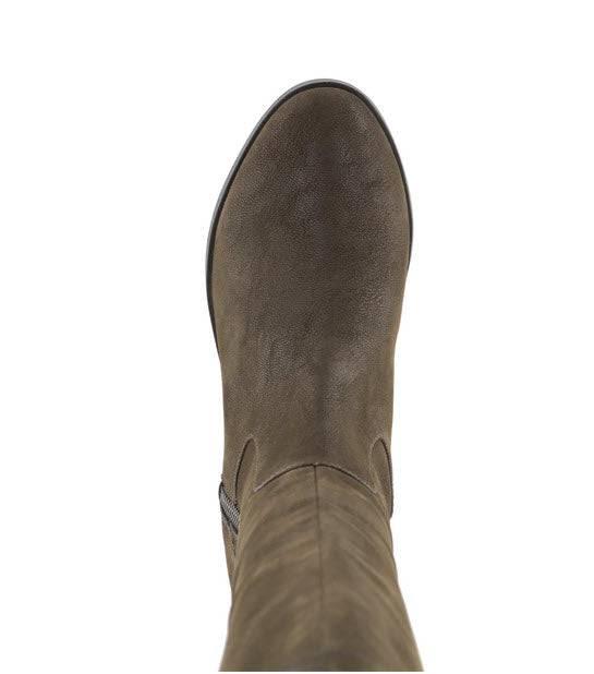 Carsyn Tall Black Knee Boot - Southern Belle Boutique