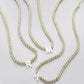 Bead Initial Necklace - Southern Belle Boutique