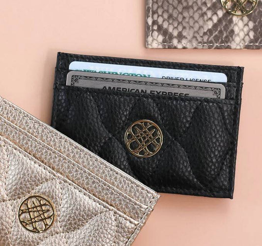 Grace Card Holder Blk - Southern Belle Boutique