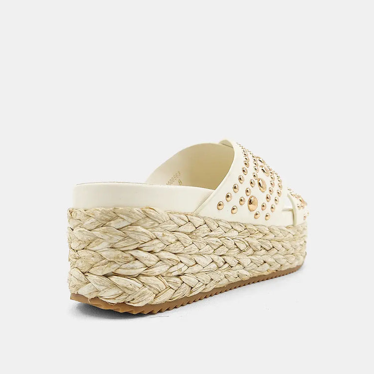 KAIA Espadrille Wedge Sandals - Southern Belle Boutique