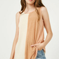 Coral Mix Colorblock Tunic - Southern Belle Boutique
