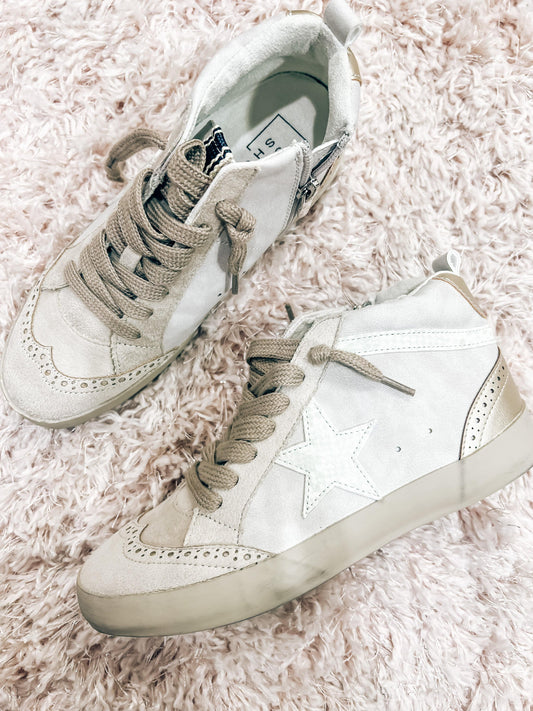 Serena Kids High Top Sneaker - Southern Belle Boutique
