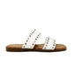 Ambar White Sandal - Southern Belle Boutique