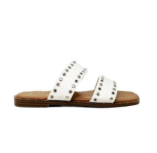 Ambar White Sandal - Southern Belle Boutique