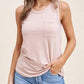 Terry Pocket Tank - Southern Belle Boutique