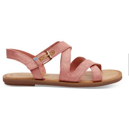 Pink Shimmer Sicily Girls Sandals - Southern Belle Boutique