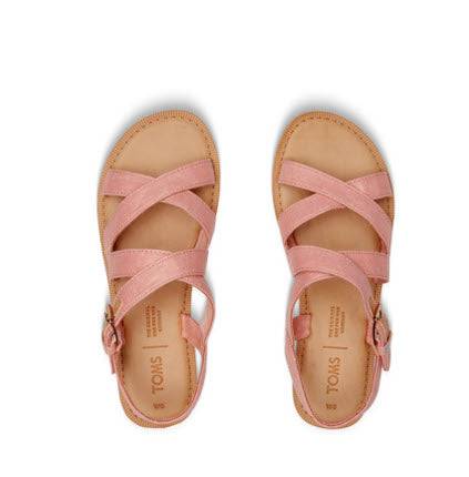 Pink Shimmer Sicily Girls Sandals - Southern Belle Boutique