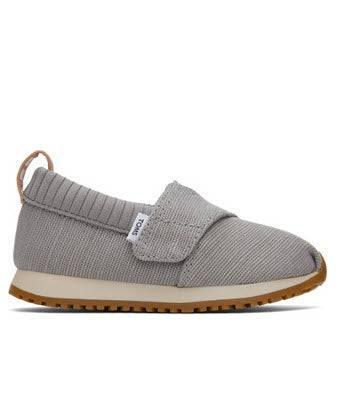 Dark Grey Heritage Canvus Toddler Aresid Sneaker - Southern Belle Boutique