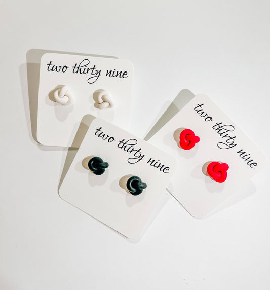 Knot Studs - Southern Belle Boutique