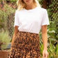 Rust Spot Skirt - Southern Belle Boutique