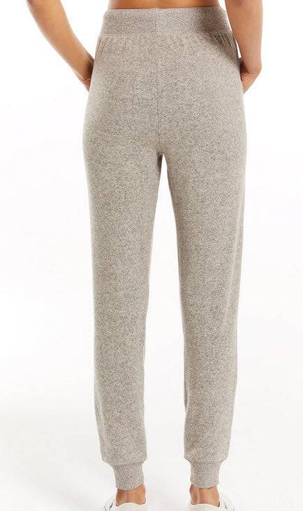 Jill Marled Jogger Oatmeal - Southern Belle Boutique